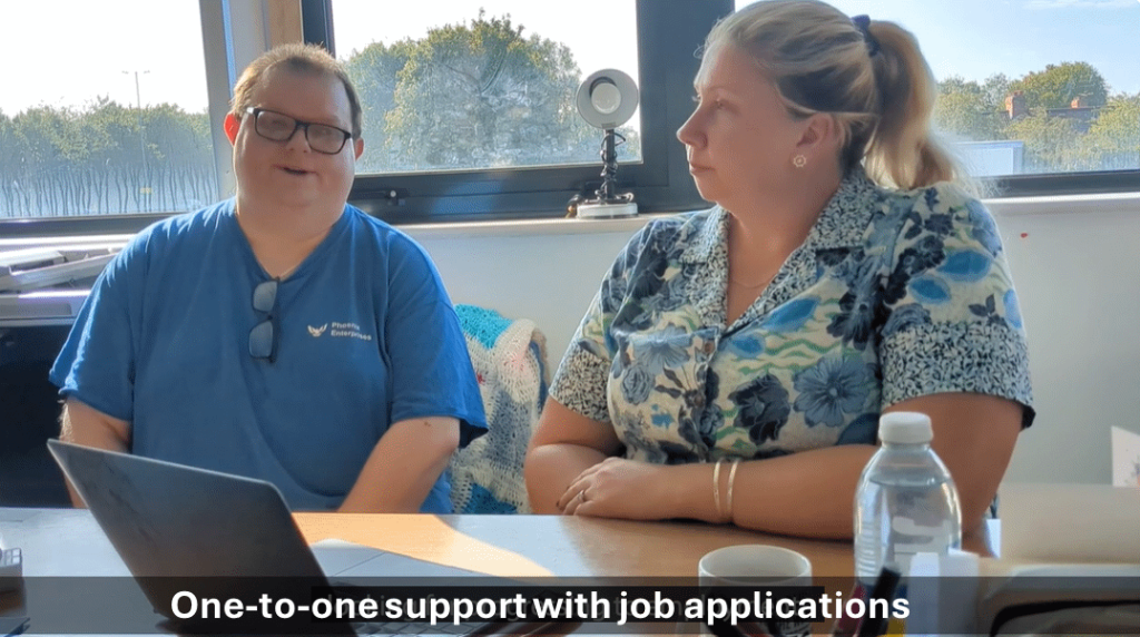 Support with job applications